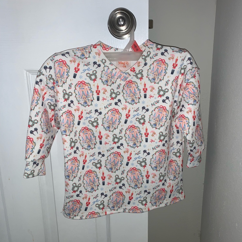 Whimsy Christmas Disney Pullover